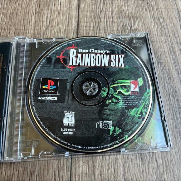 PlayStation Tom Clancy’s Rainbow Six video game disk - Picture 2 of 5